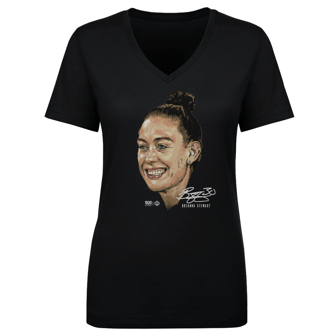 Breanna Stewart Women's V-Neck T-Shirt | 500 LEVEL