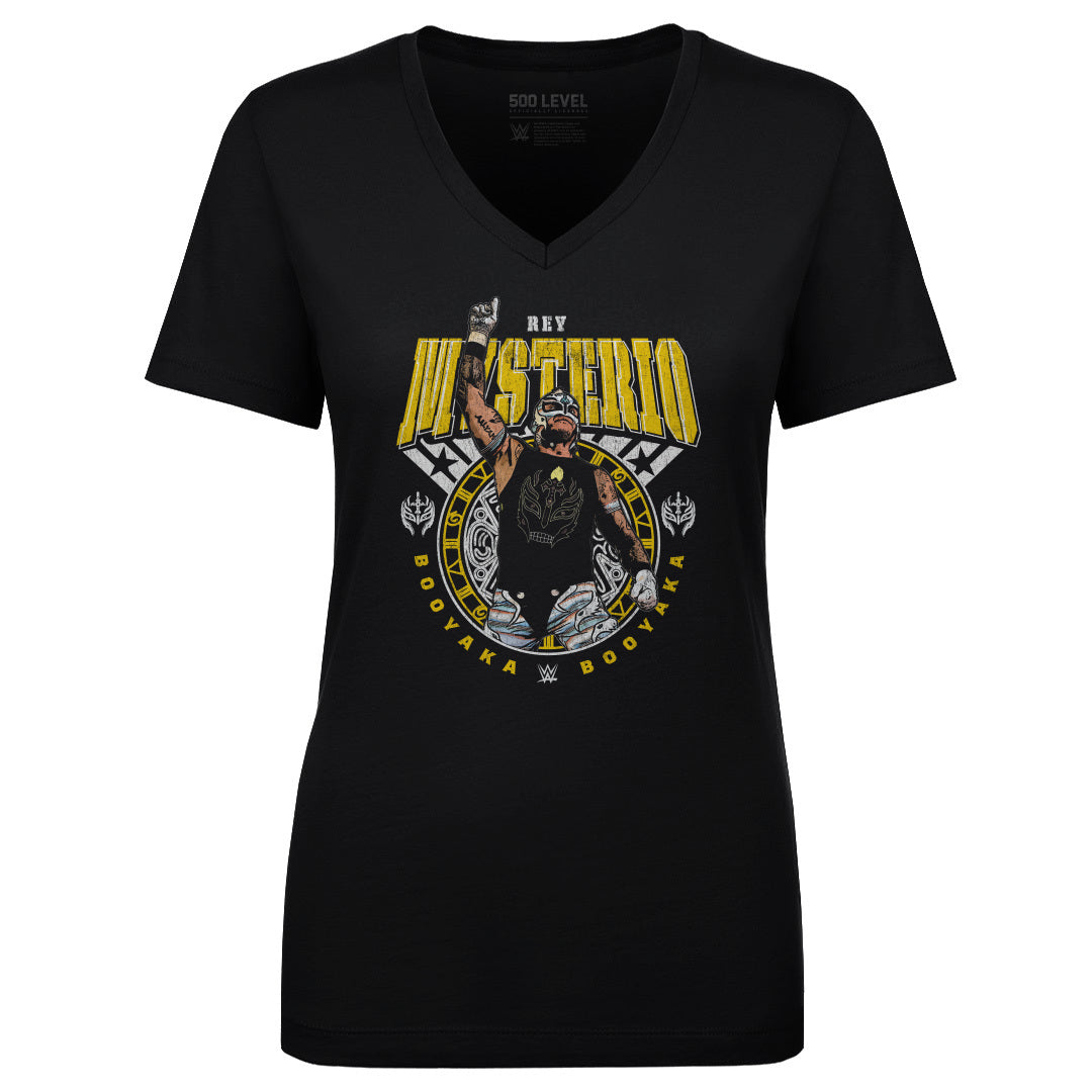 Rey Mysterio Women's V-Neck T-Shirt | 500 LEVEL