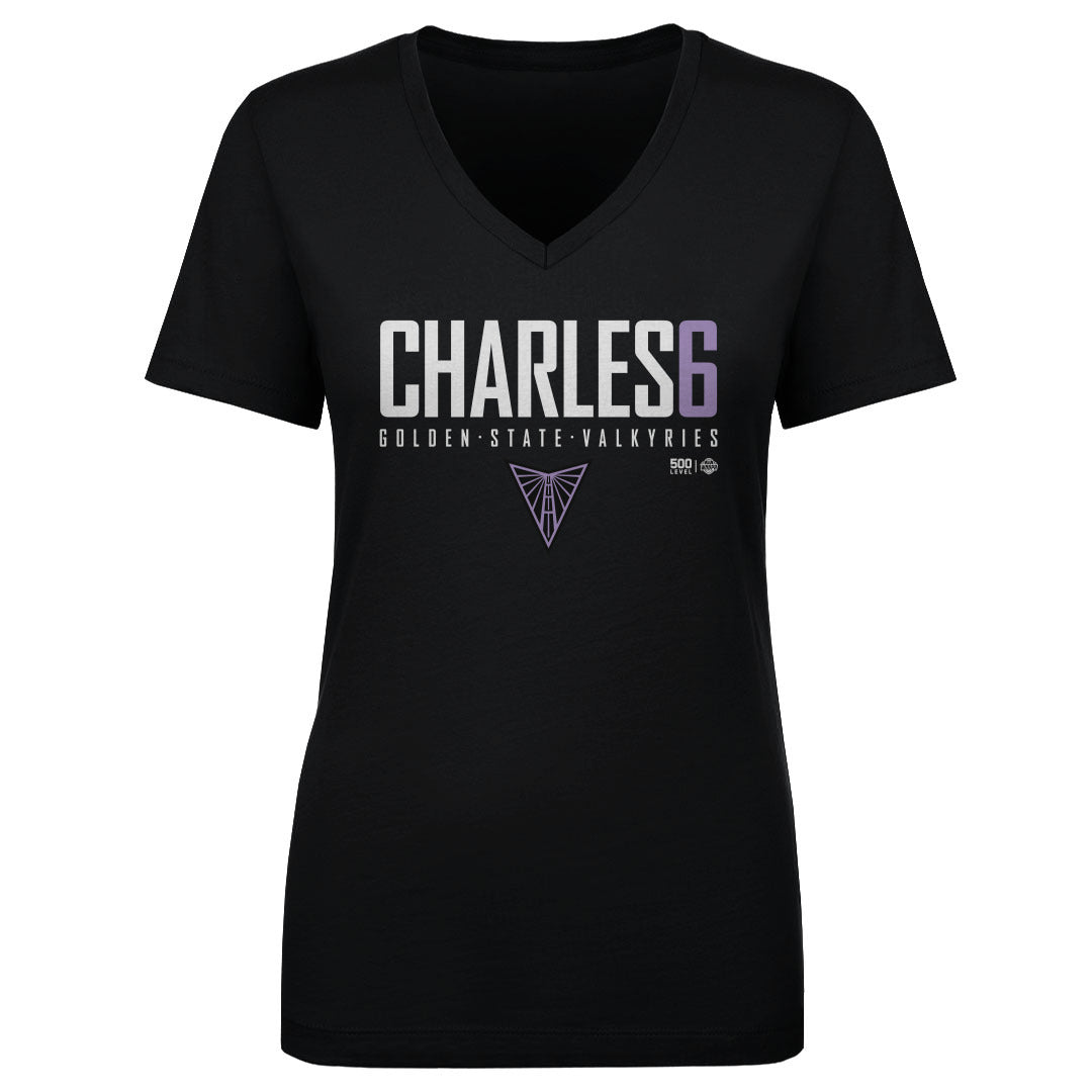 Kaila Charles Women's V-Neck T-Shirt | 500 LEVEL