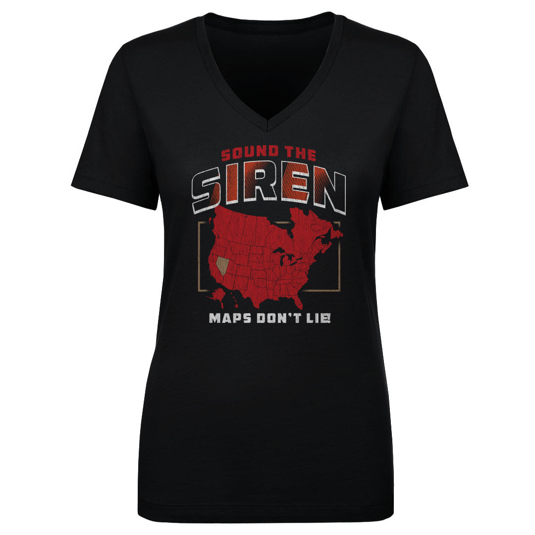 Carolina Hockey Women's V-Neck T-Shirt | 500 LEVEL