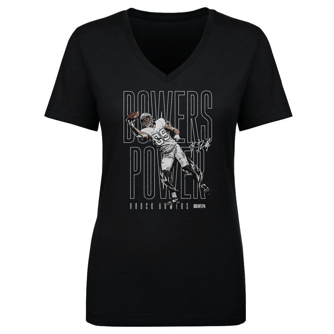 Brock Bowers Women's V-Neck T-Shirt | 500 LEVEL