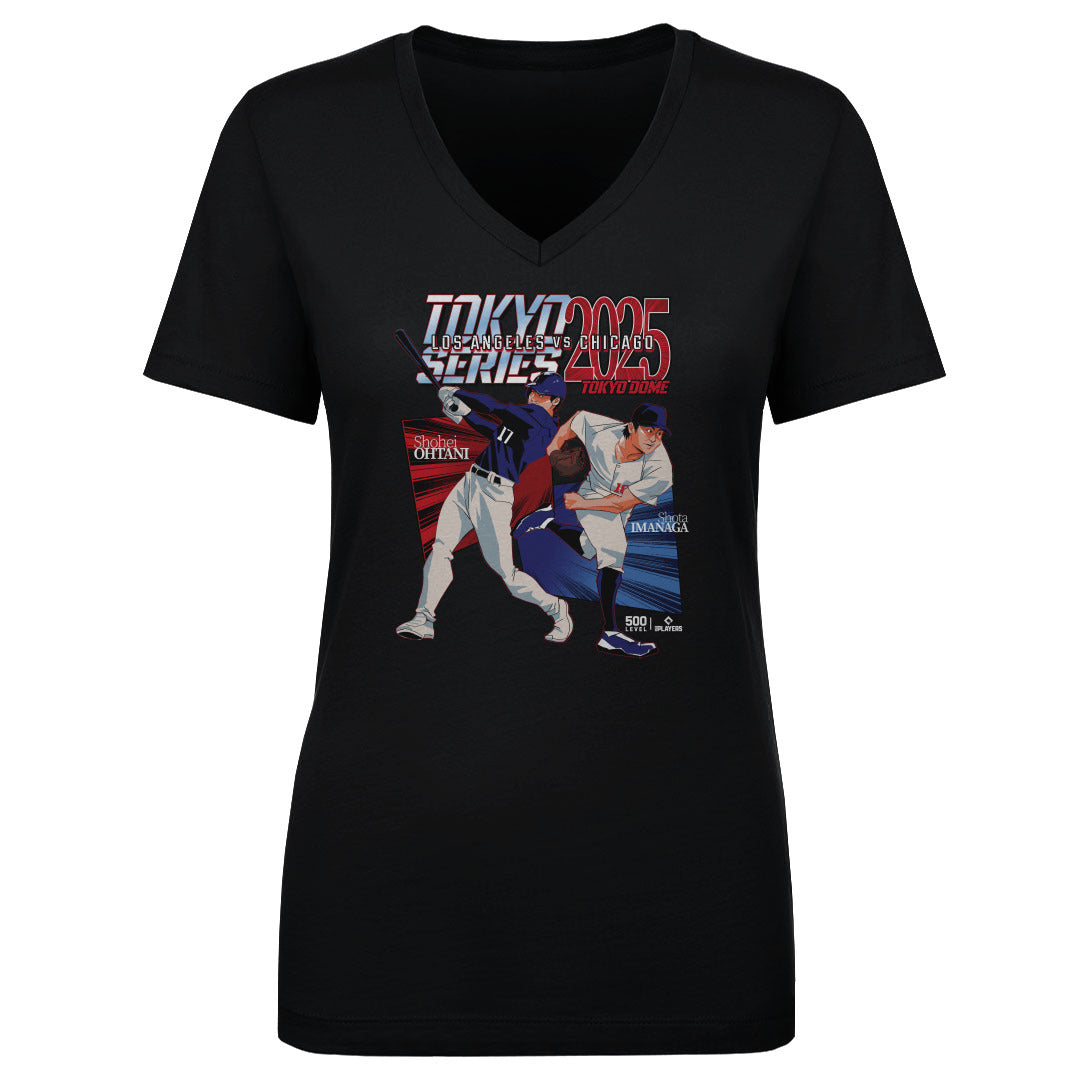 Shohei Ohtani Women's V-Neck T-Shirt | 500 LEVEL