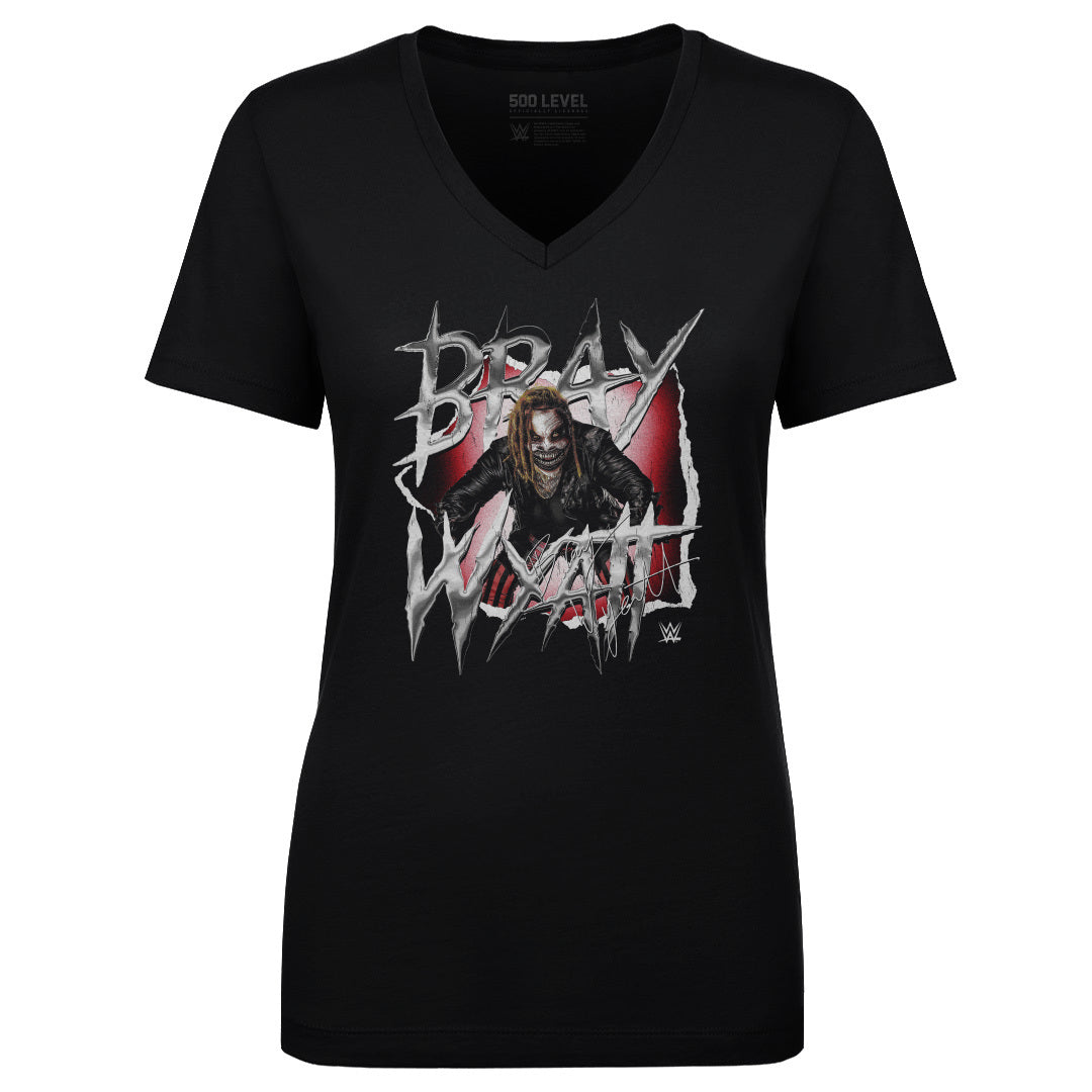 Bray Wyatt Women's V-Neck T-Shirt | 500 LEVEL