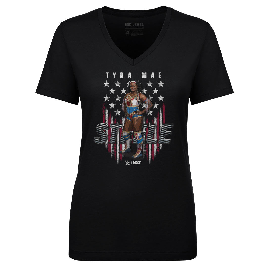 Tyra Mae Women's V-Neck T-Shirt | 500 LEVEL