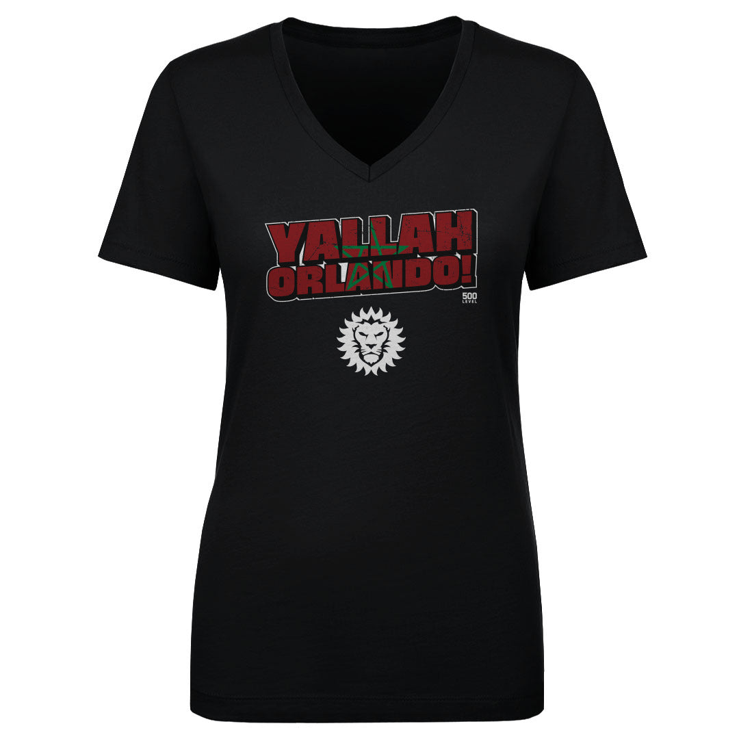 Orlando City Women's V-Neck T-Shirt | 500 LEVEL