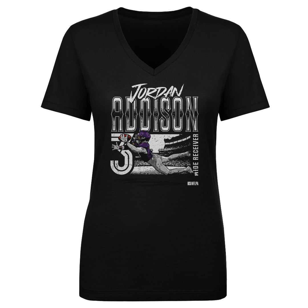 Jordan Addison Women's V-Neck T-Shirt | 500 LEVEL