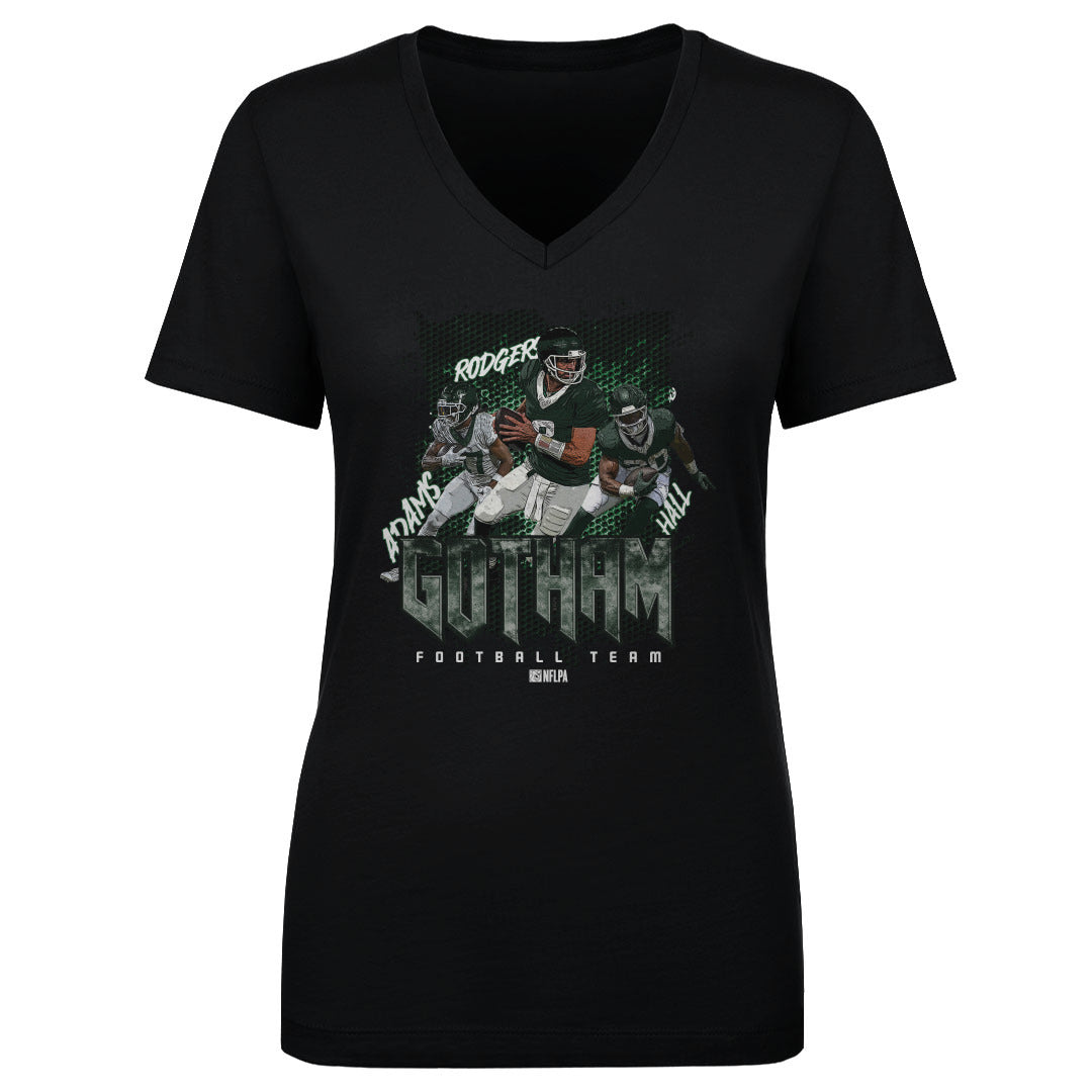 New York J Women's V-Neck T-Shirt | 500 LEVEL