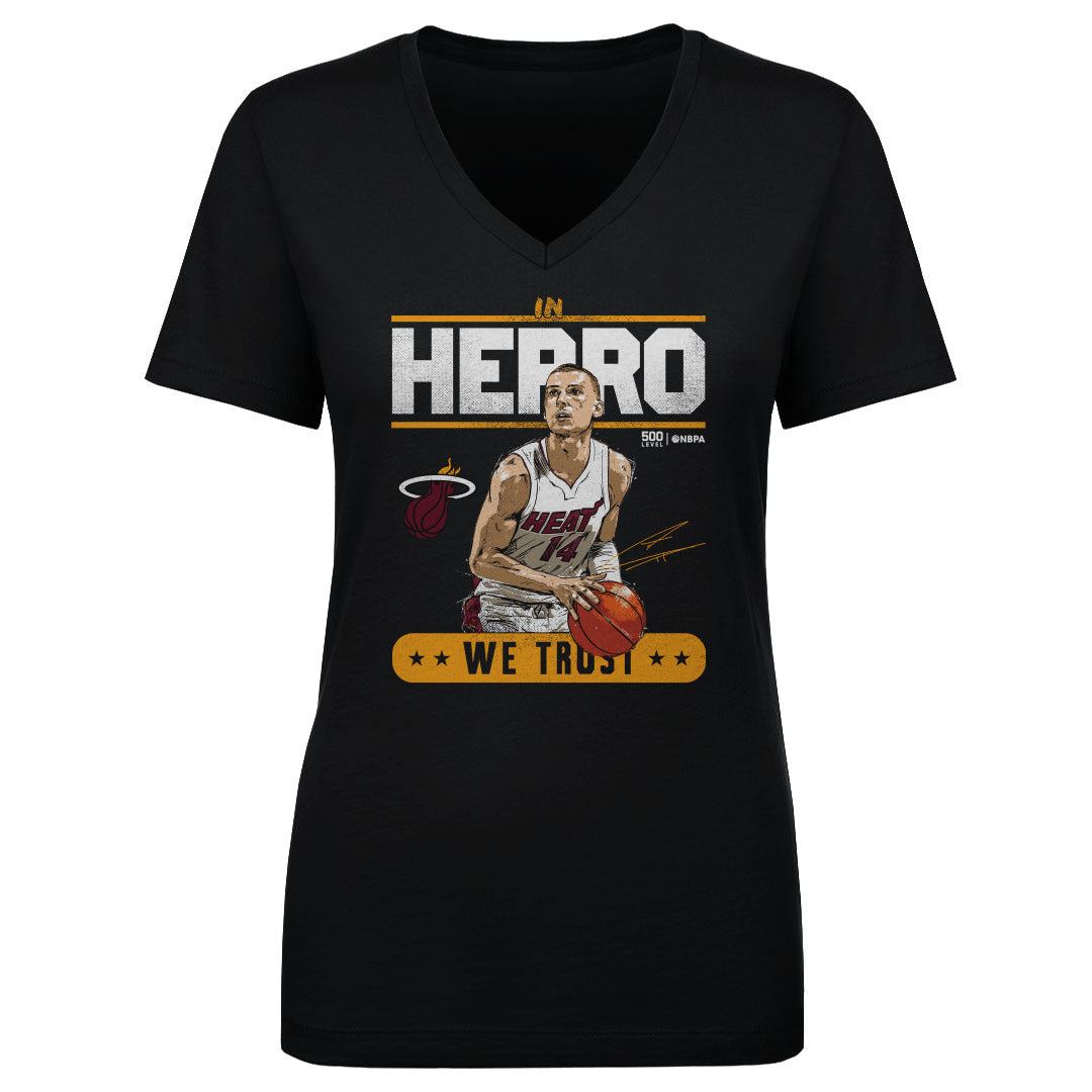 Tyler Herro Women's V-Neck T-Shirt | 500 LEVEL