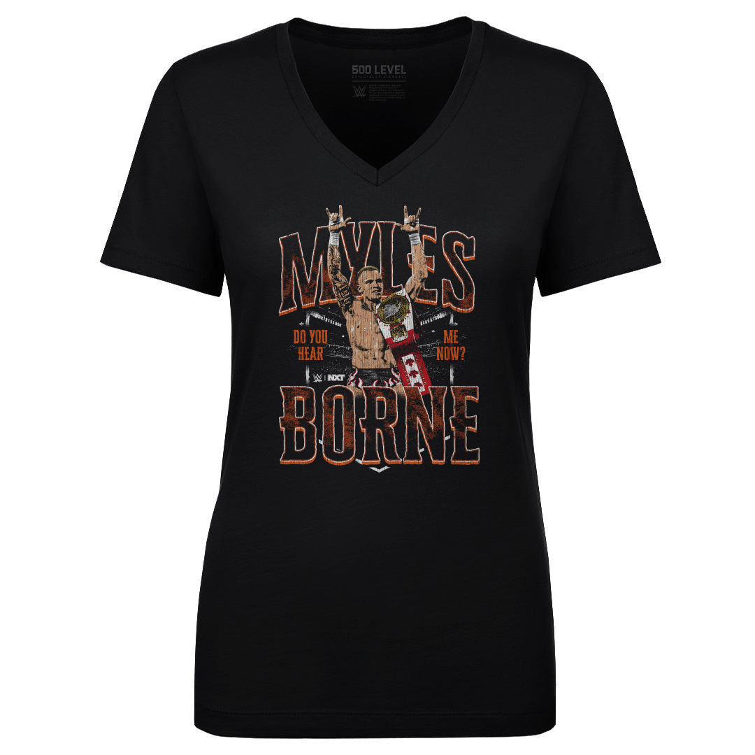 Myles Borne Women's V-Neck T-Shirt | 500 LEVEL