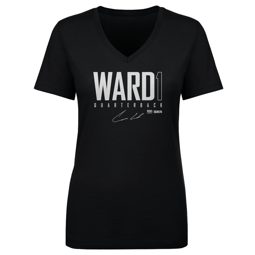 Cam Ward Women's V-Neck T-Shirt | 500 LEVEL