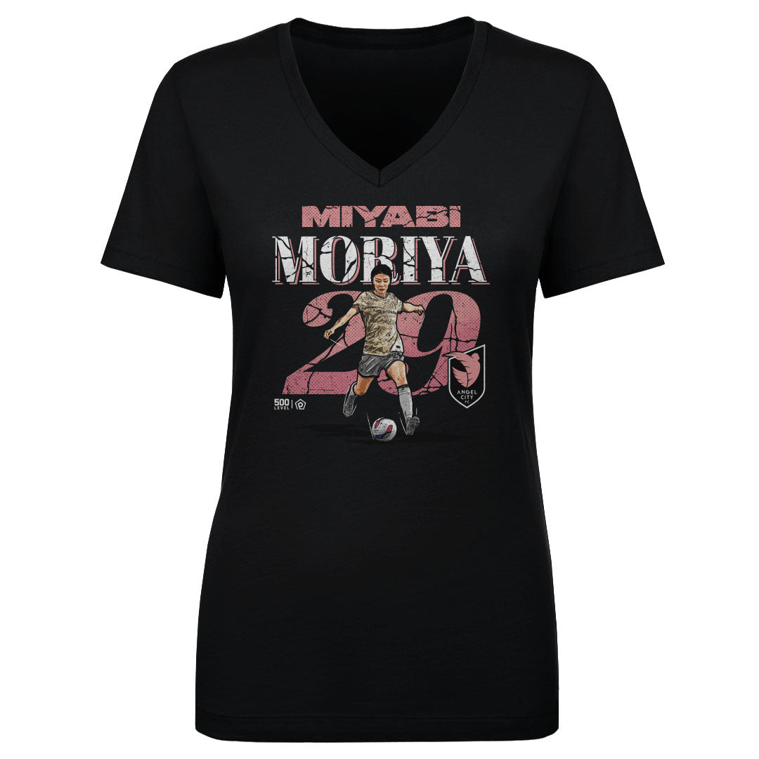 Miyabi Moriya Women's V-Neck T-Shirt | 500 LEVEL
