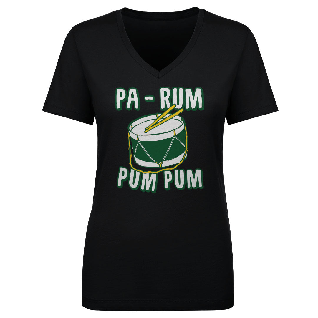 Christmas Women's V-Neck T-Shirt | 500 LEVEL