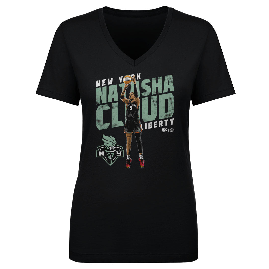 Natasha Cloud Women's V-Neck T-Shirt | 500 LEVEL