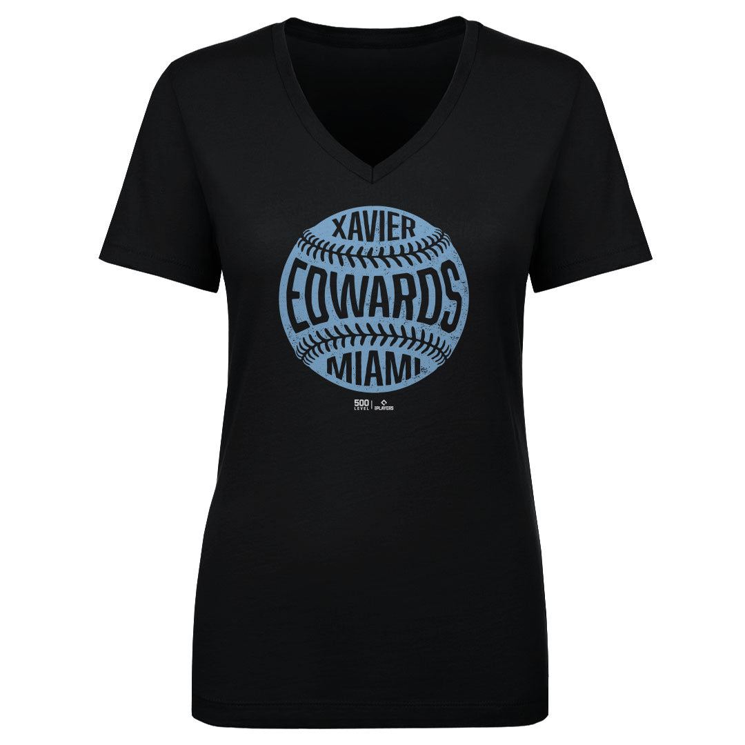 Xavier Edwards Women's V-Neck T-Shirt | 500 LEVEL