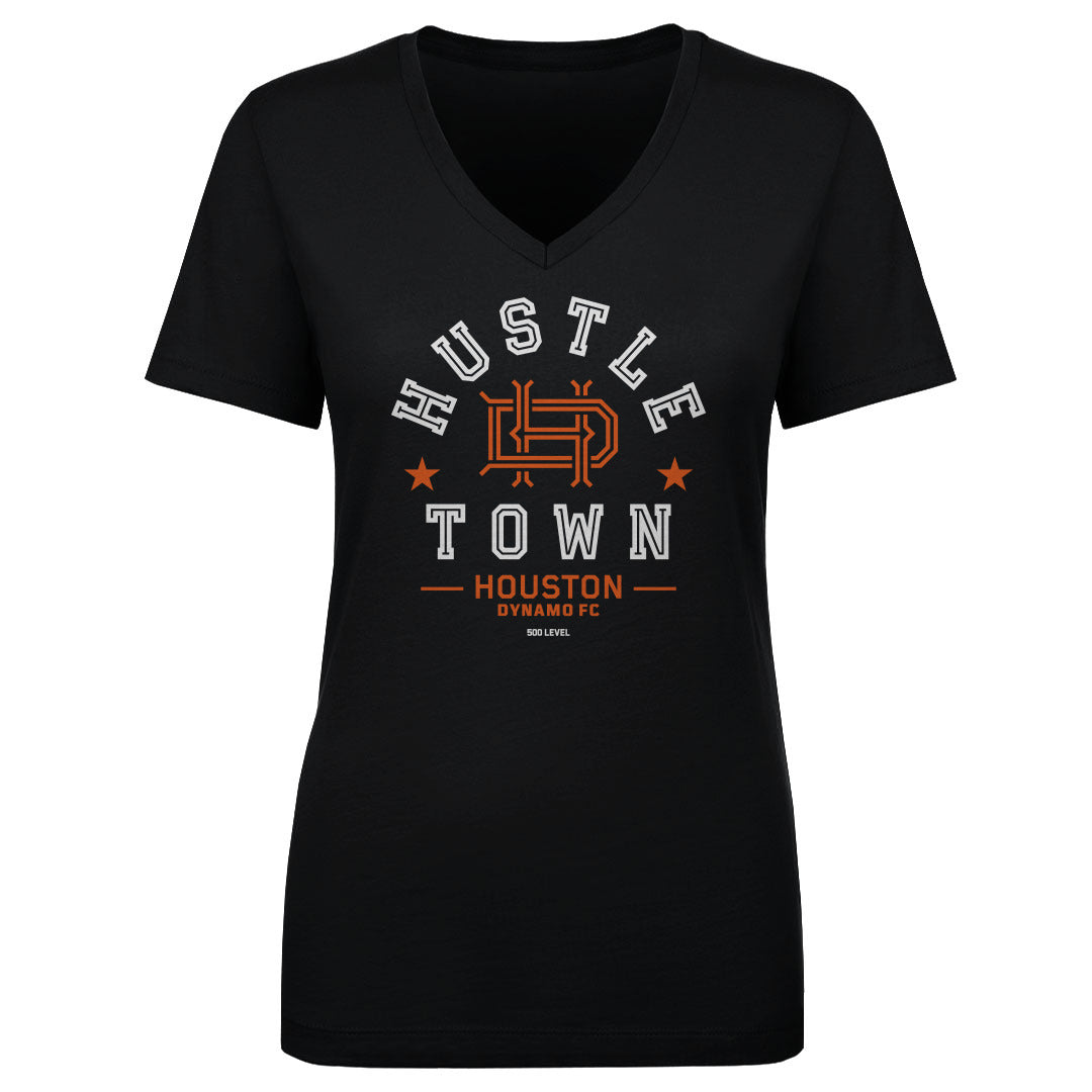 Houston Dynamo FC Women's V-Neck T-Shirt | 500 LEVEL