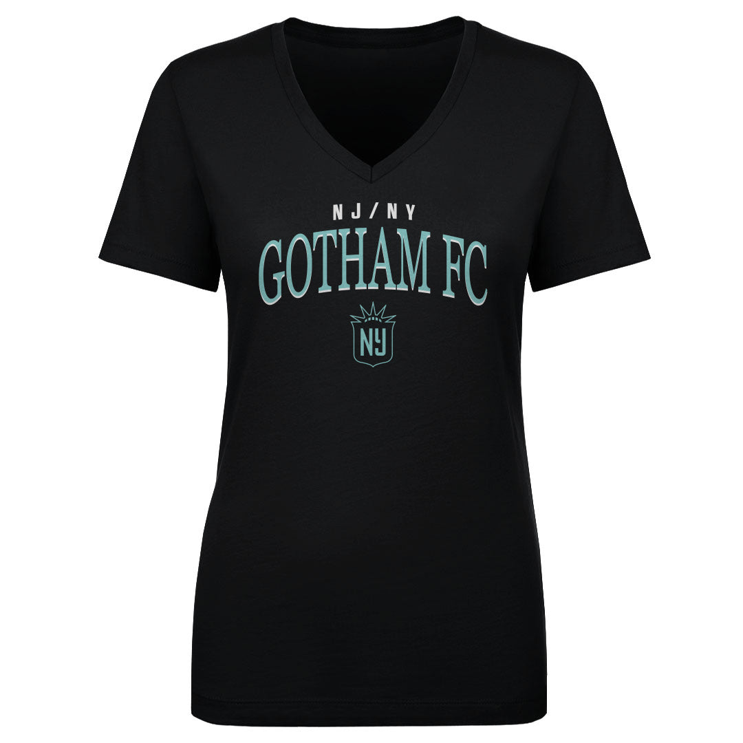 Gotham FC Women's V-Neck T-Shirt | 500 LEVEL