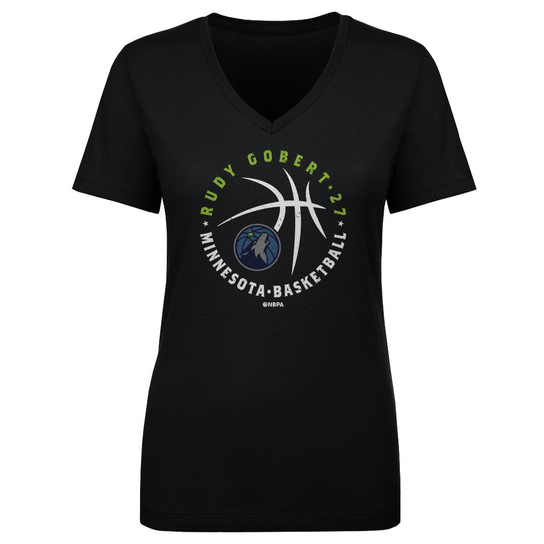 Rudy Gobert Women's V-Neck T-Shirt | 500 LEVEL