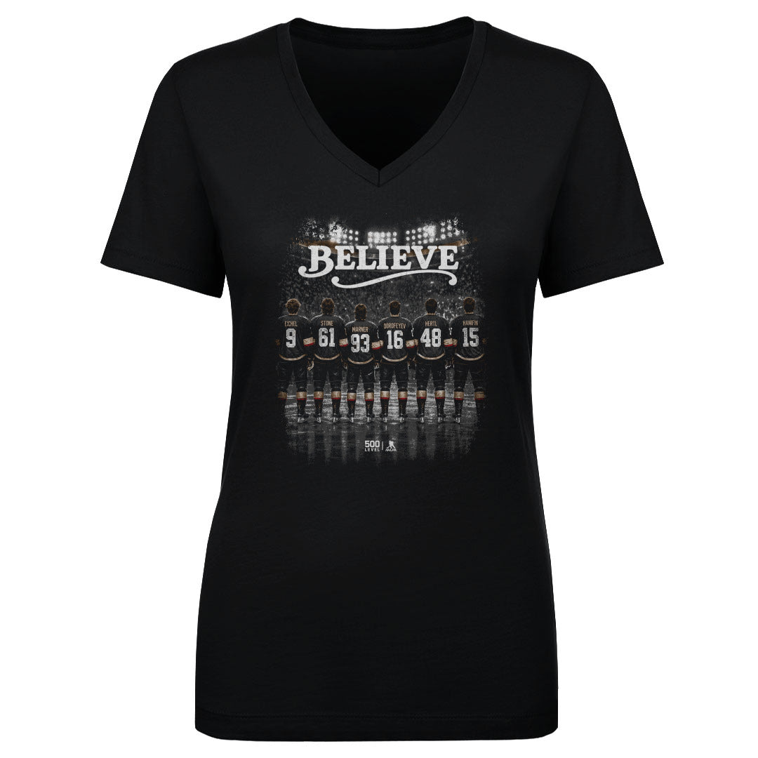 Vegas Hockey Women's V-Neck T-Shirt | 500 LEVEL