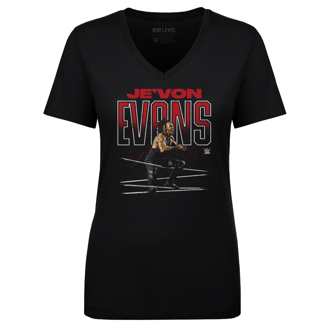 Je'Von Evans Women's V-Neck T-Shirt | 500 LEVEL