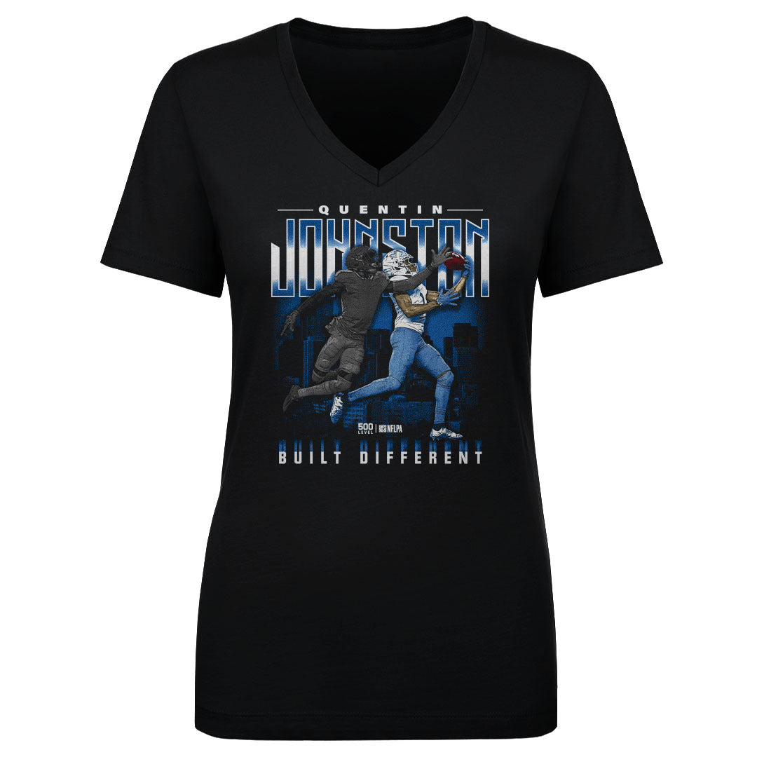 Quentin Johnston Women's V-Neck T-Shirt | 500 LEVEL