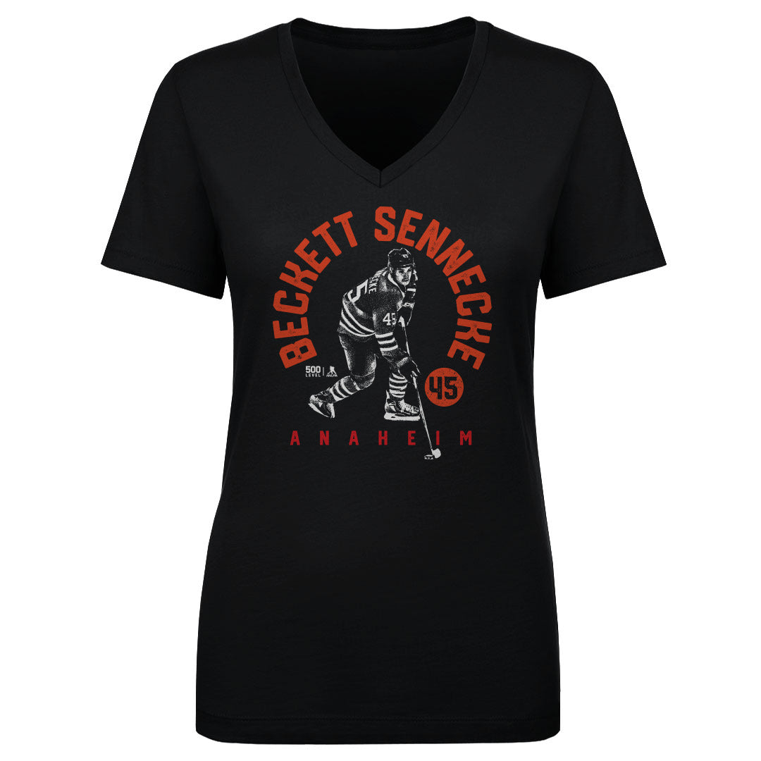 Beckett Sennecke Women's V-Neck T-Shirt | 500 LEVEL