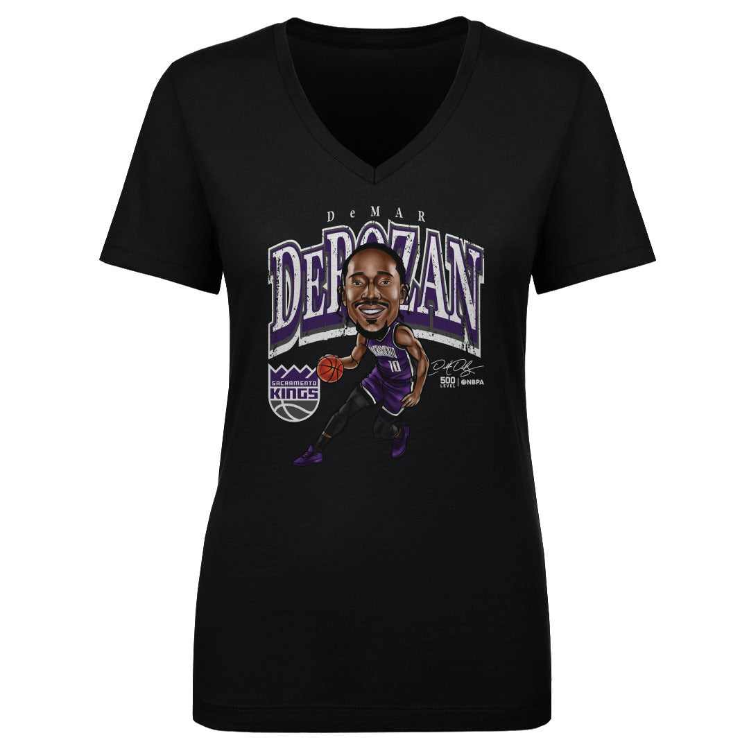 DeMar DeRozan Women's V-Neck T-Shirt | 500 LEVEL
