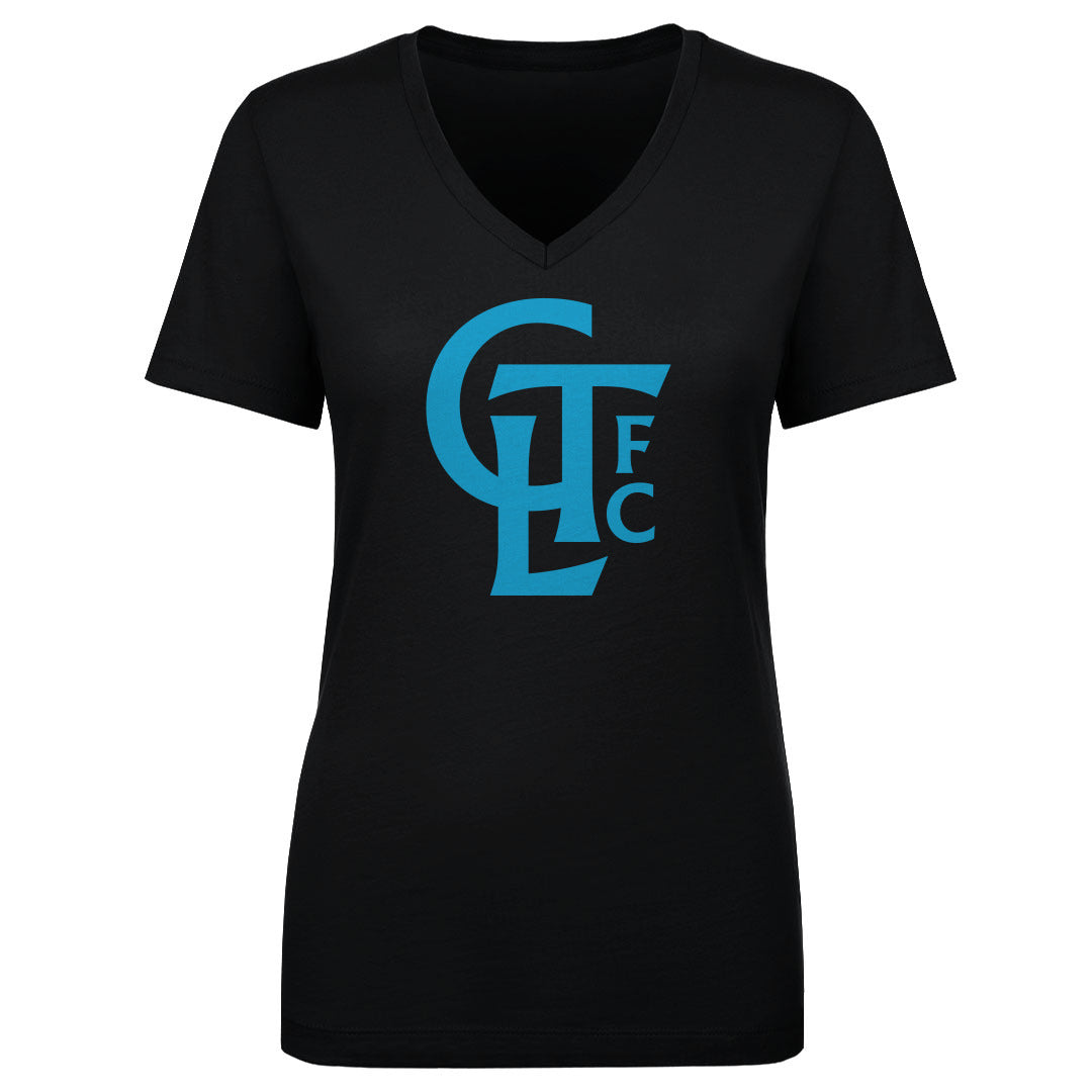 Charlotte FC Women's V-Neck T-Shirt | 500 LEVEL