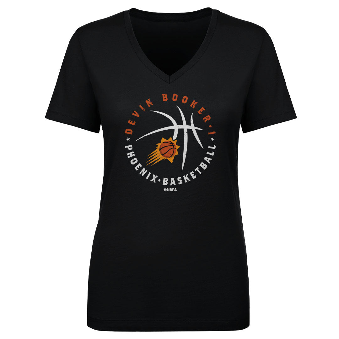 Devin Booker Women's V-Neck T-Shirt | 500 LEVEL