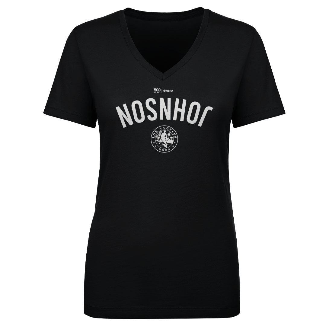 Jalen Johnson Women's V-Neck T-Shirt | 500 LEVEL