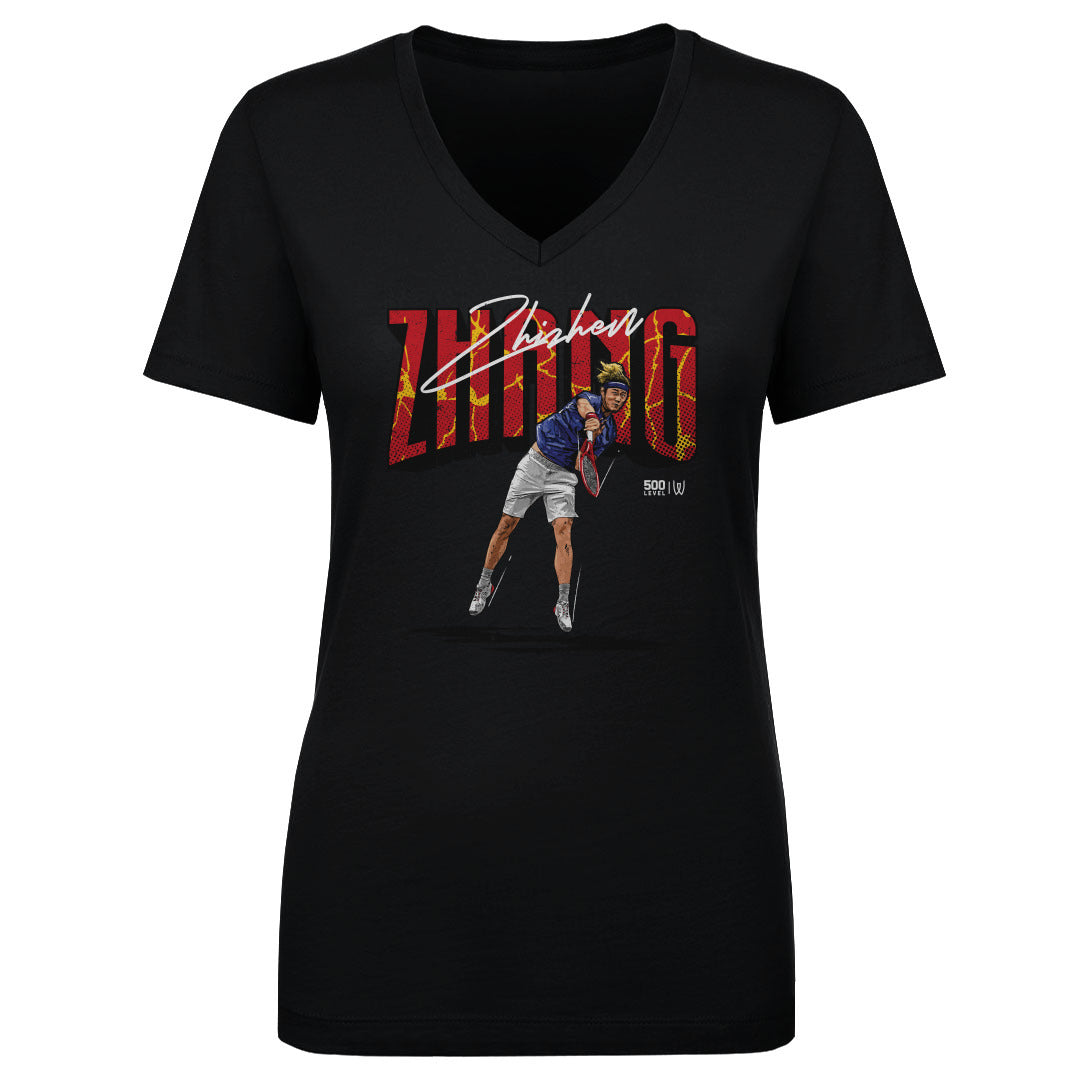Zhizhen Zhang Women's V-Neck T-Shirt | 500 LEVEL