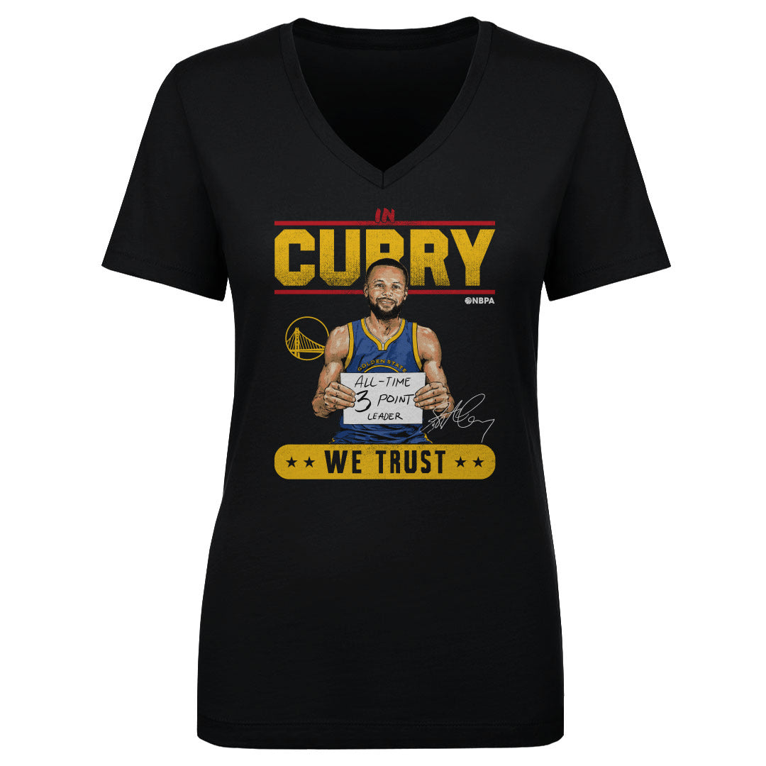 Steph Curry Women's V-Neck T-Shirt | 500 LEVEL