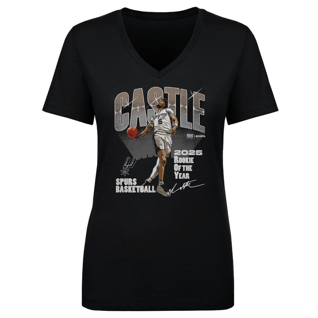 Stephon Castle Women's V-Neck T-Shirt | 500 LEVEL