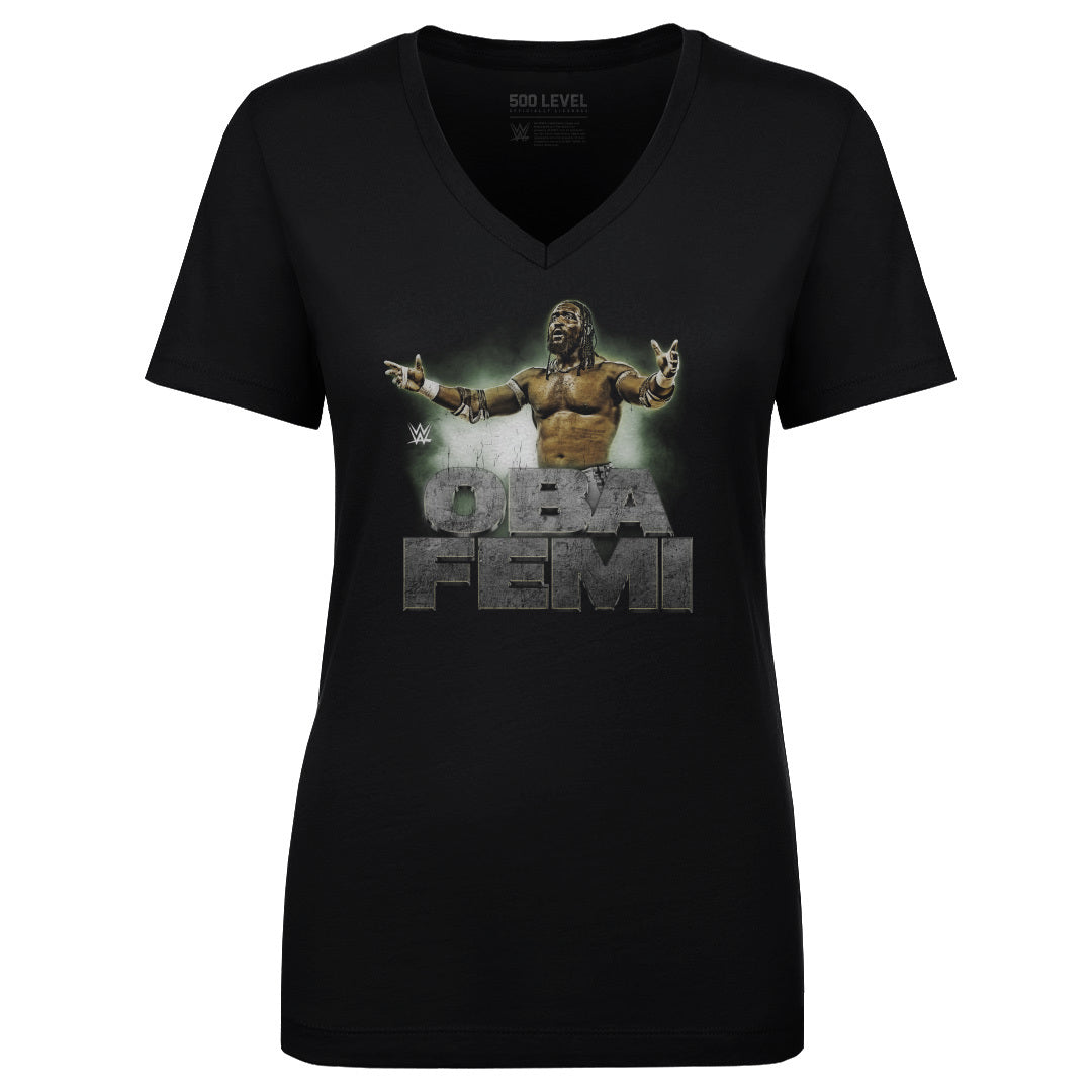 Oba Femi Women's V-Neck T-Shirt | 500 LEVEL