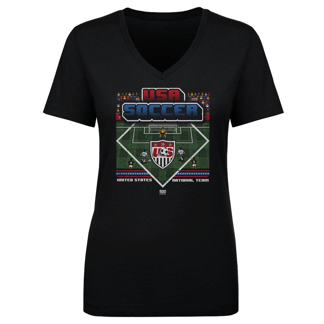 U.S. Soccer Women's V-Neck T-Shirt | 500 LEVEL
