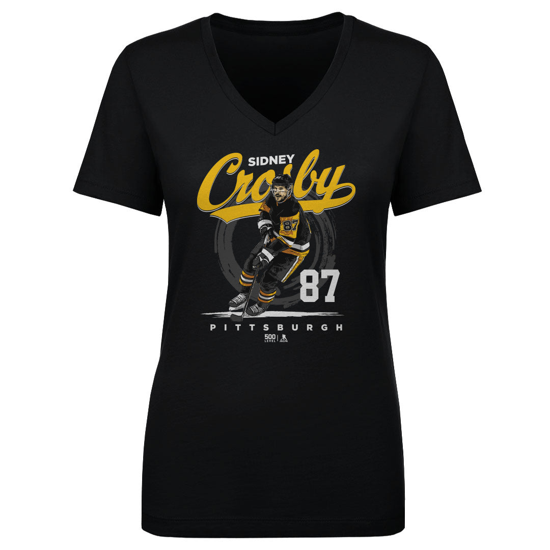 Sidney Crosby Women's V-Neck T-Shirt | 500 LEVEL