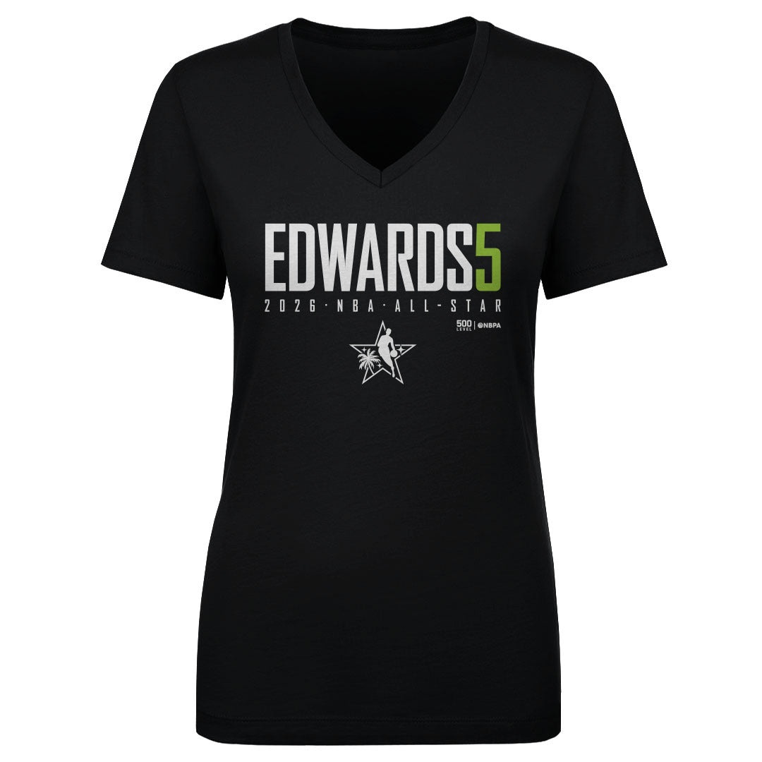 Anthony Edwards Women's V-Neck T-Shirt | 500 LEVEL