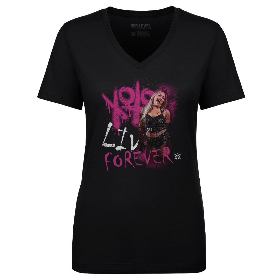 Liv Morgan Women's V-Neck T-Shirt | 500 LEVEL