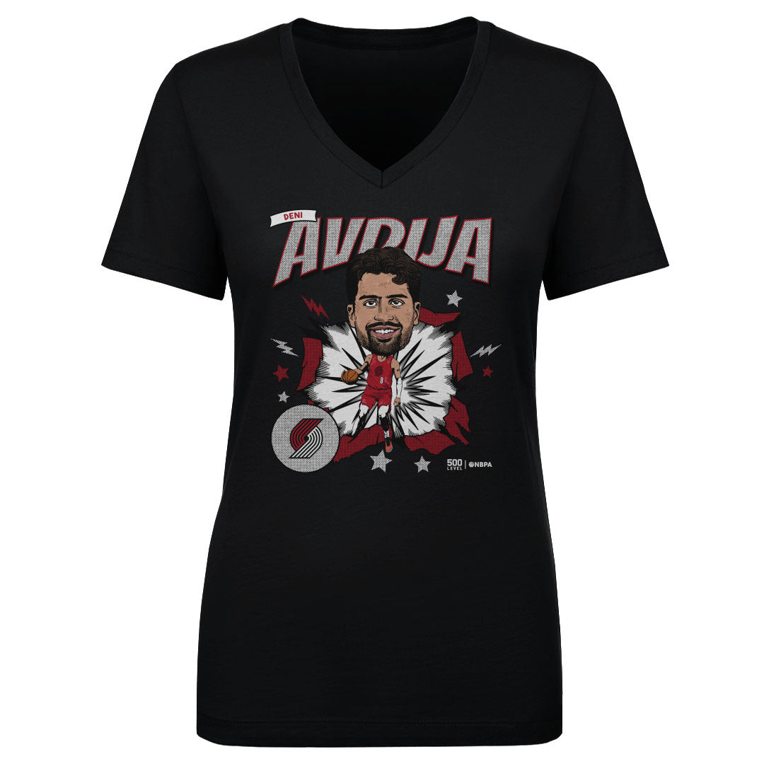 Deni Avdija Women's V-Neck T-Shirt | 500 LEVEL
