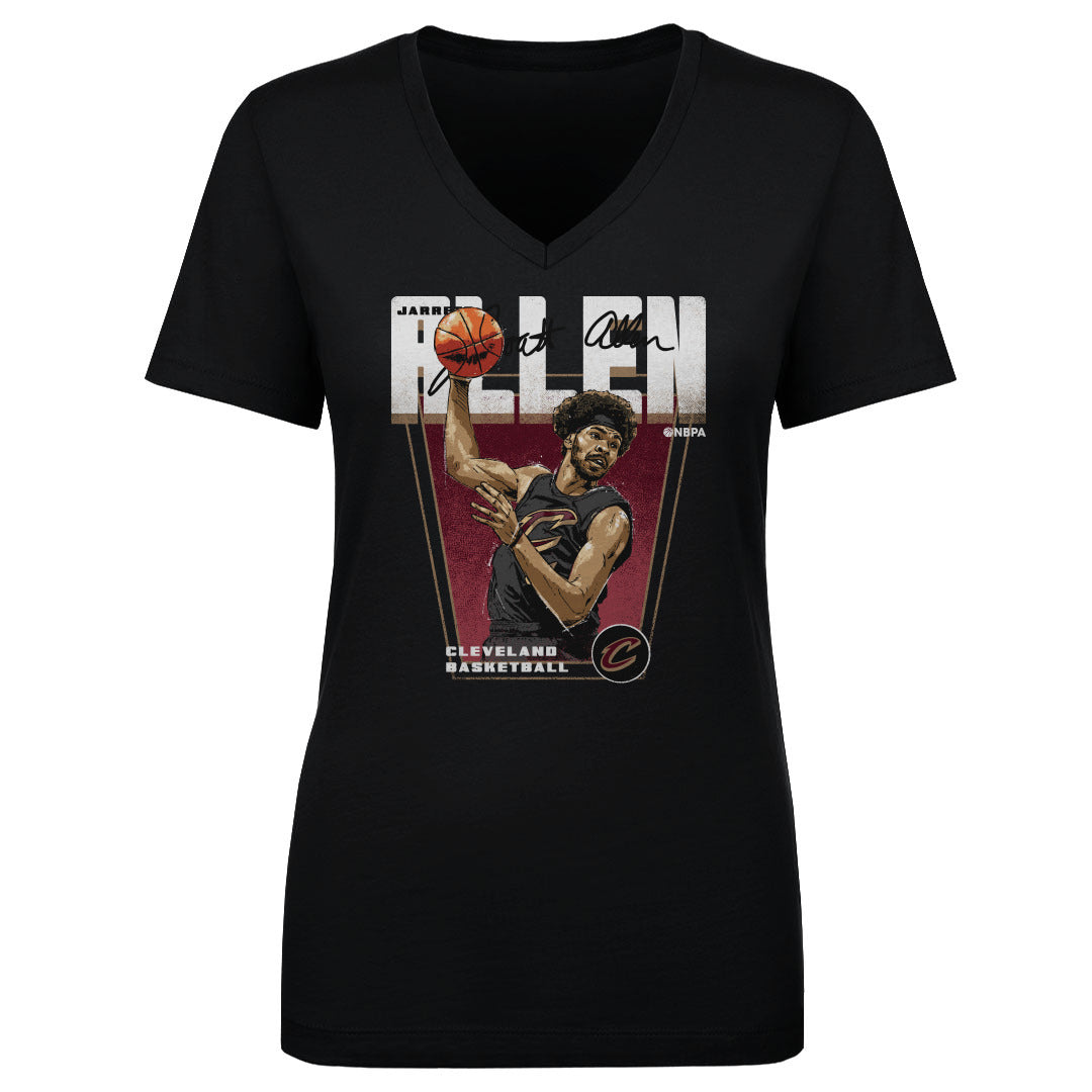 Jarrett Allen Women's V-Neck T-Shirt | 500 LEVEL