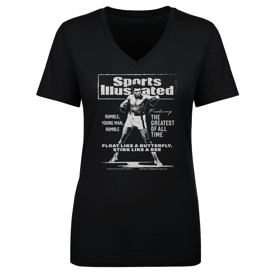 Muhammad Ali Women's V-Neck T-Shirt | 500 LEVEL