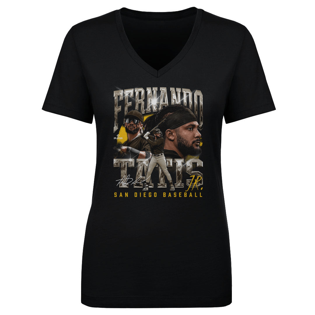Fernando Tatis Jr. Women's V-Neck T-Shirt | 500 LEVEL