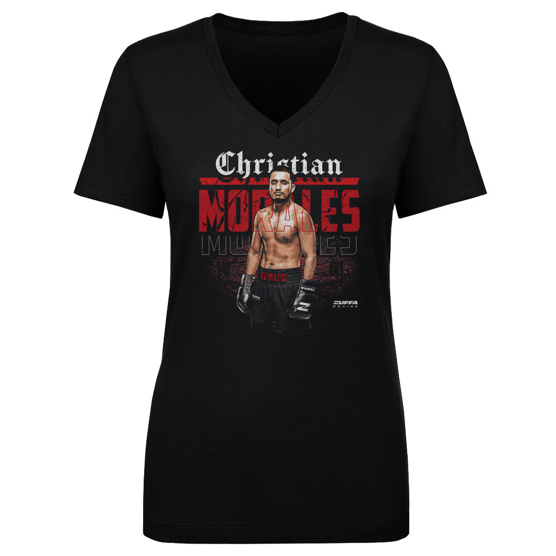 Christian Morales Women's V-Neck T-Shirt | 500 LEVEL