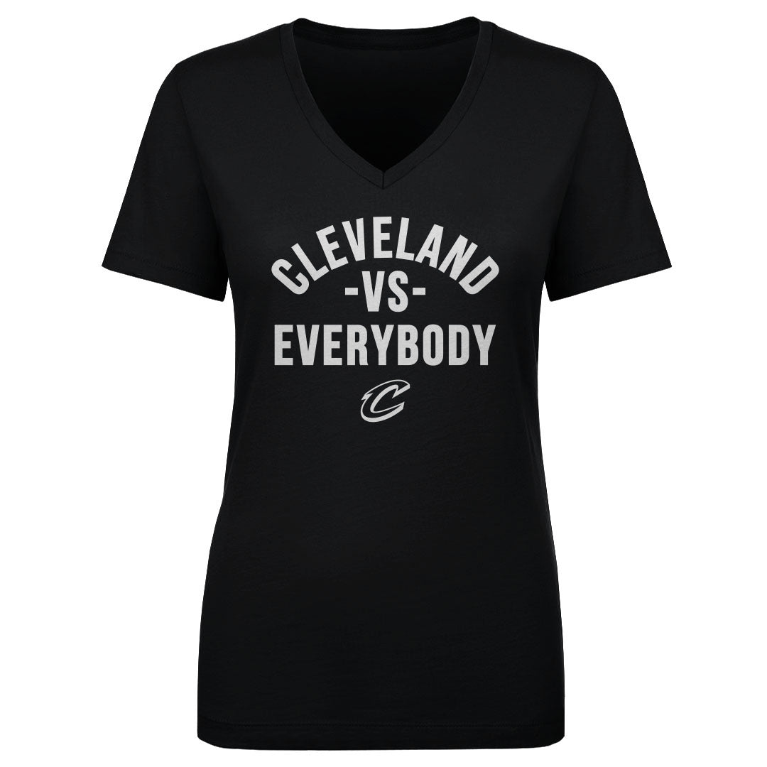 Cleveland Cavaliers Women's V-Neck T-Shirt | 500 LEVEL