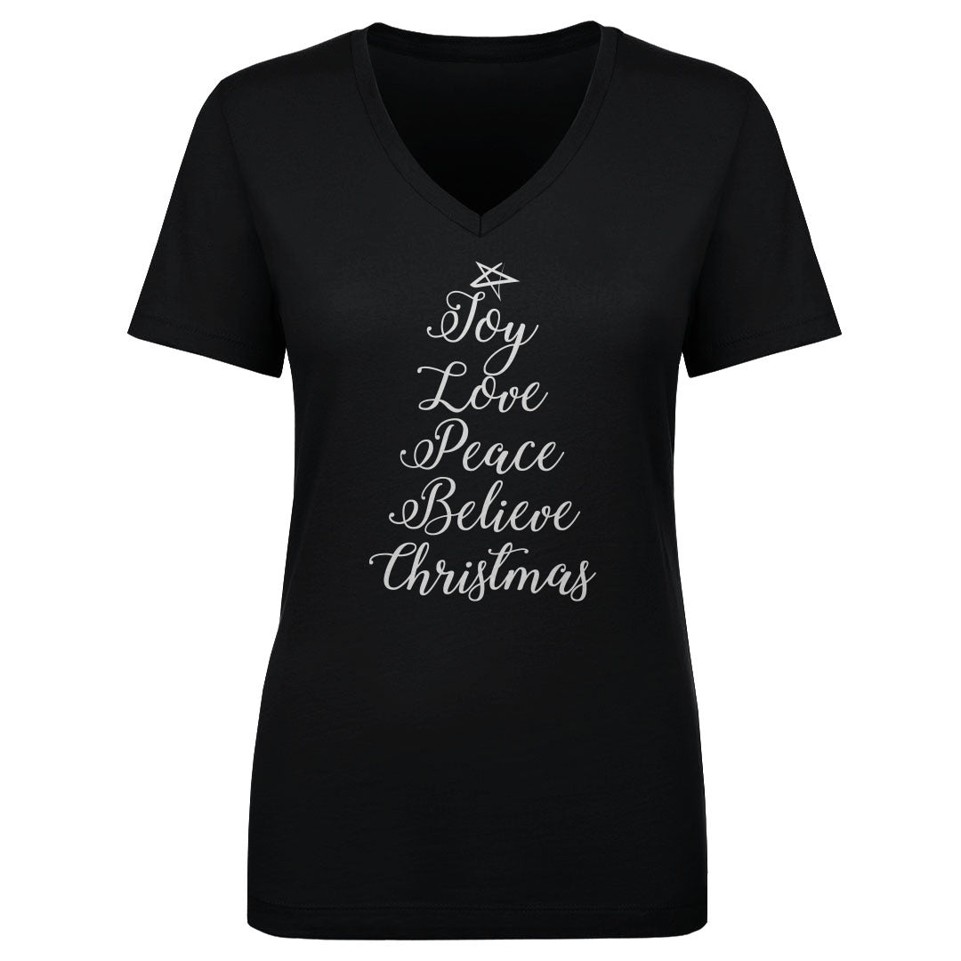 Christmas Women's V-Neck T-Shirt | 500 LEVEL