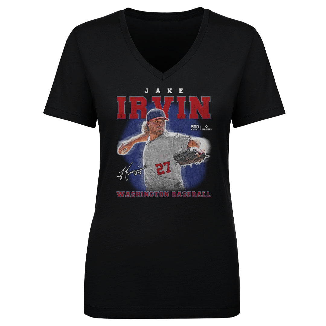 Jake Irvin Women's V-Neck T-Shirt | 500 LEVEL