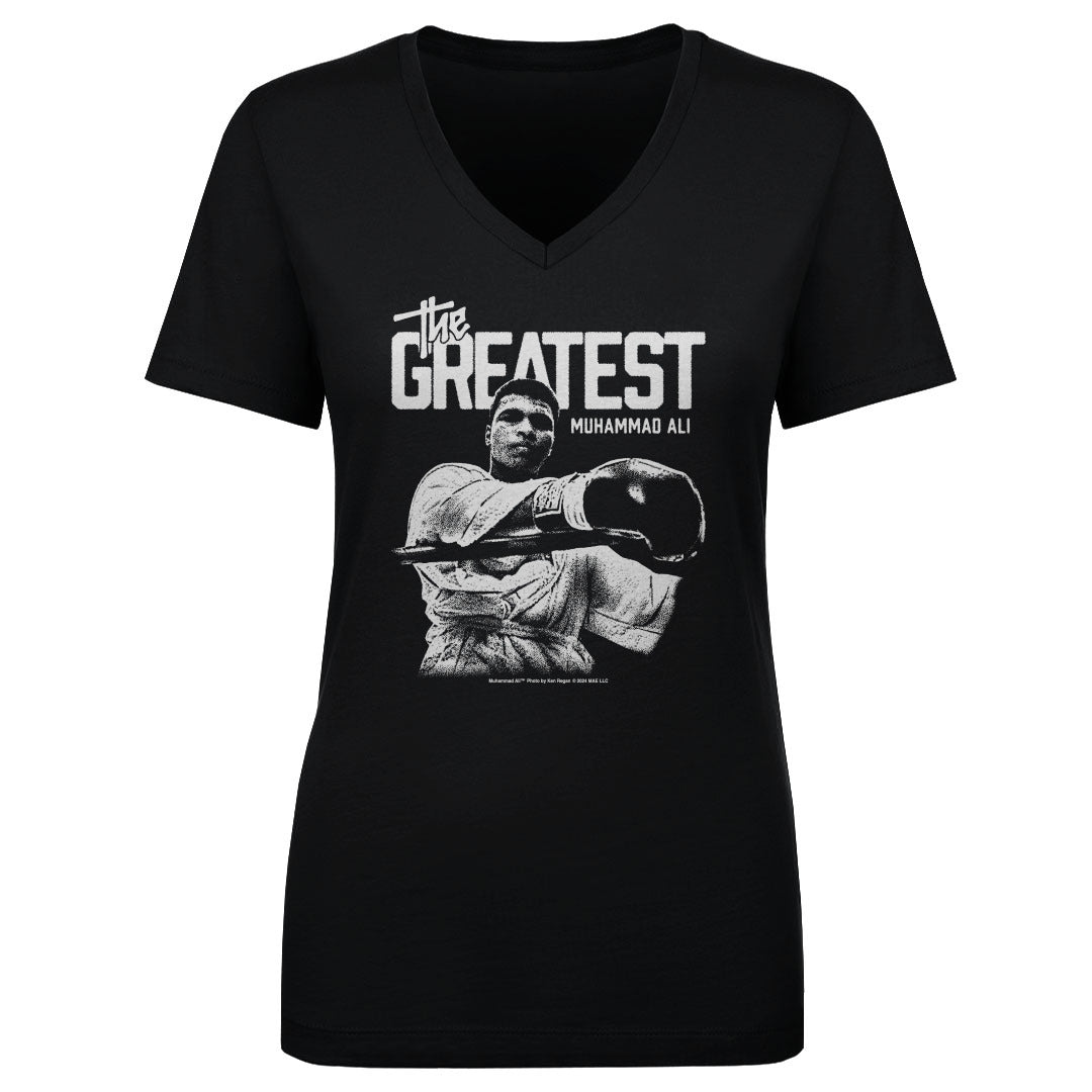Muhammad Ali Women's V-Neck T-Shirt | 500 LEVEL