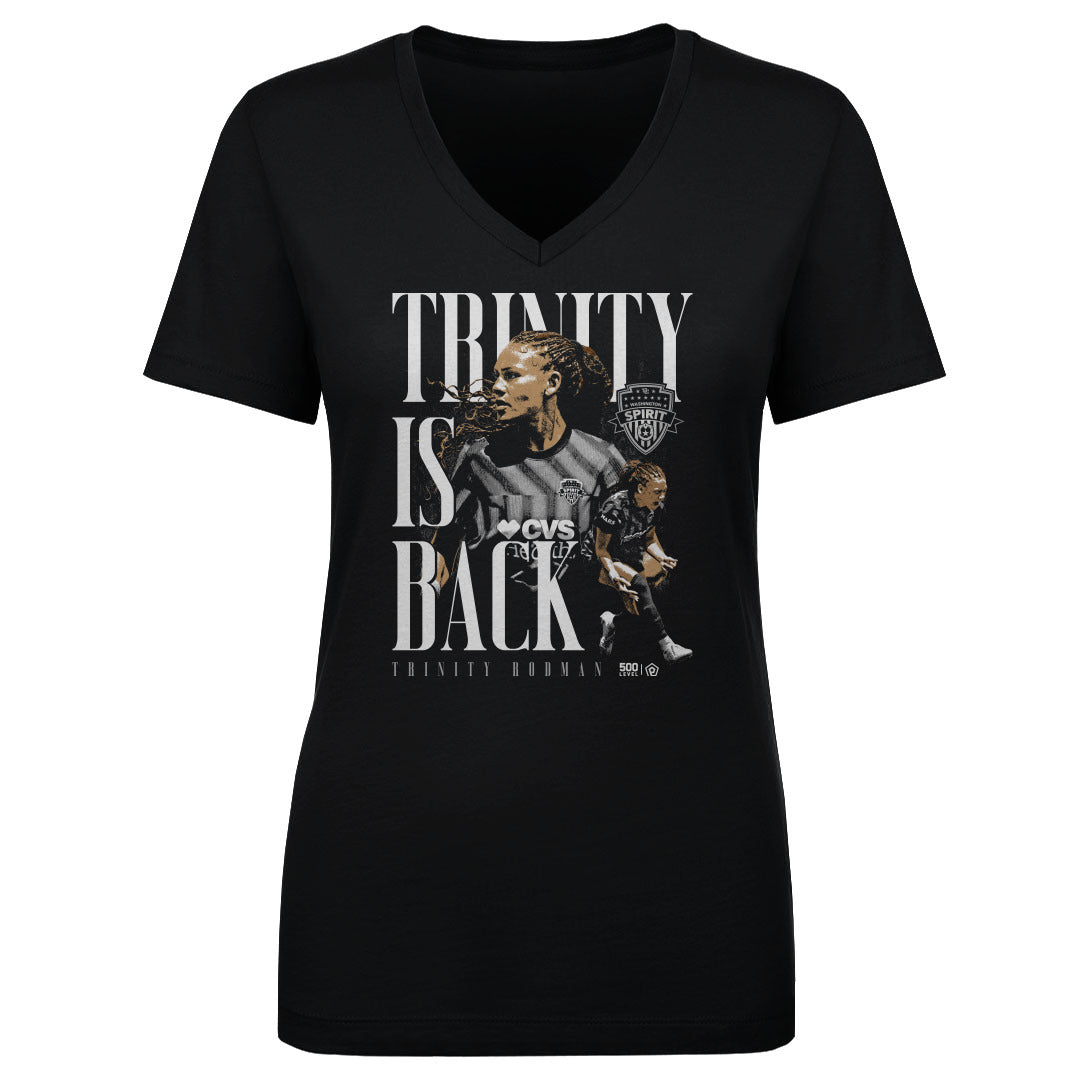 Trinity Rodman Women's V-Neck T-Shirt | 500 LEVEL