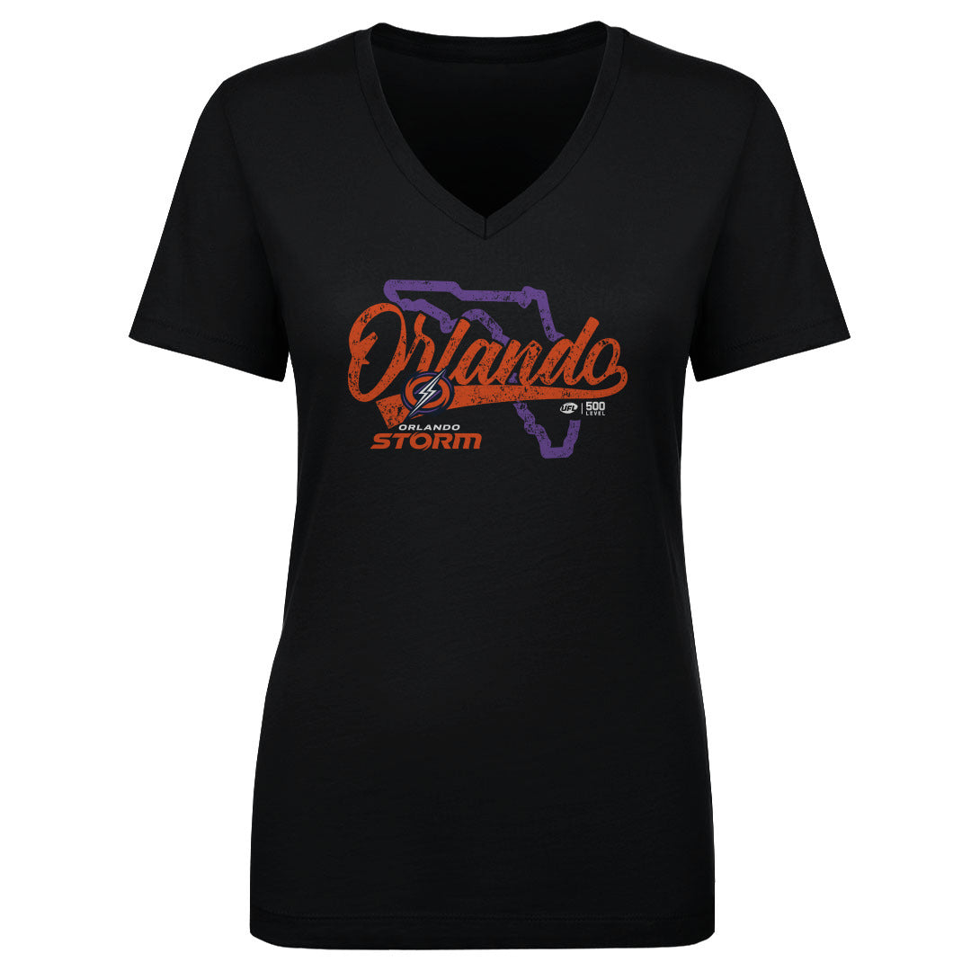 Orlando Storm Women's V-Neck T-Shirt | 500 LEVEL