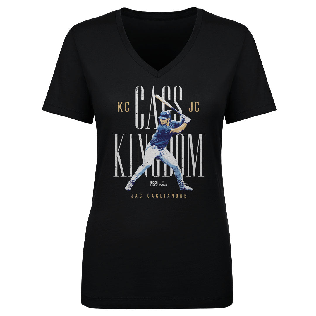 Jac Caglianone Women's V-Neck T-Shirt | 500 LEVEL