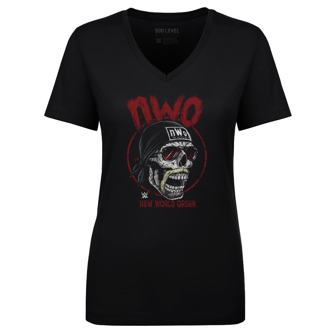 nWo Women's V-Neck T-Shirt | 500 LEVEL